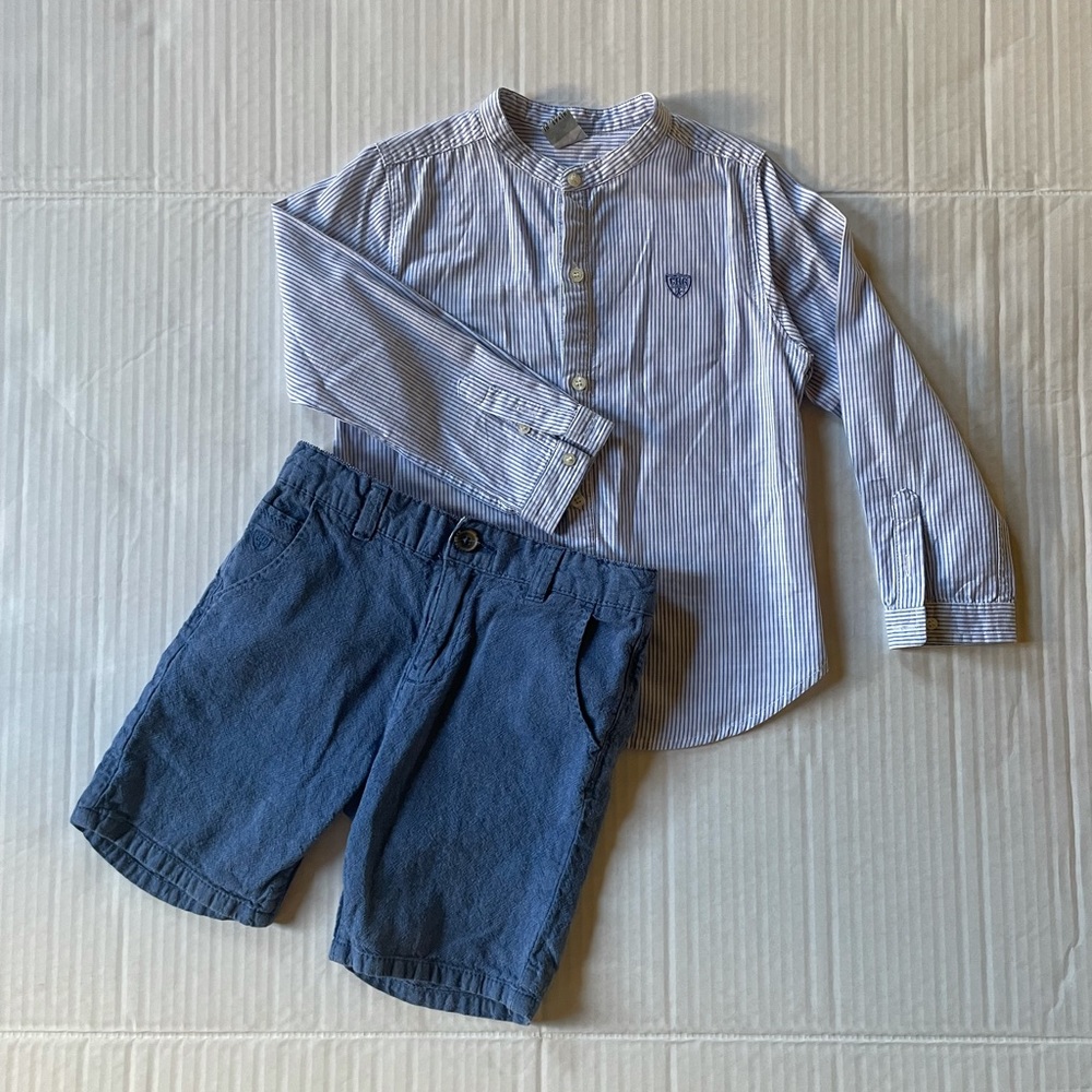 CHARANGA Spain Boys Shirt and Short Set Size 5-6